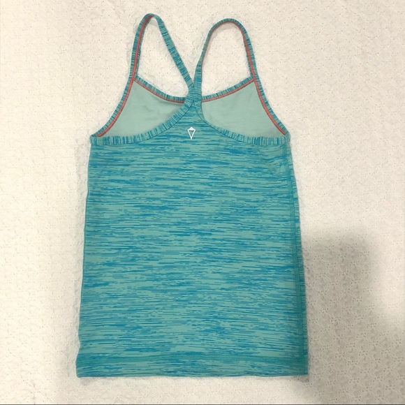 Ivivva green/ blue tank top - Picture 2 of 4